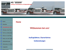 Tablet Screenshot of ms-seebaer.de